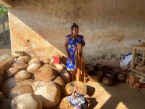 Woman traditional Potter
