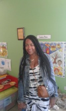 Carmen in Love to Langa classroom