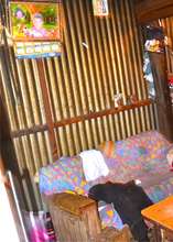 Interior view of Tyron's home
