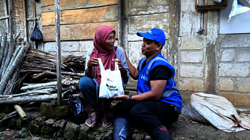 Provide Food for Sumatra Families