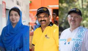 Rotary members in the fight against polio