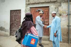 Healthcare workers making house calls