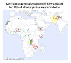 Map of consequential geographies