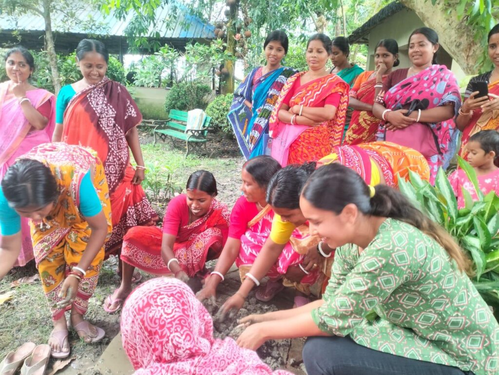 Women-led mangrove restoration in India