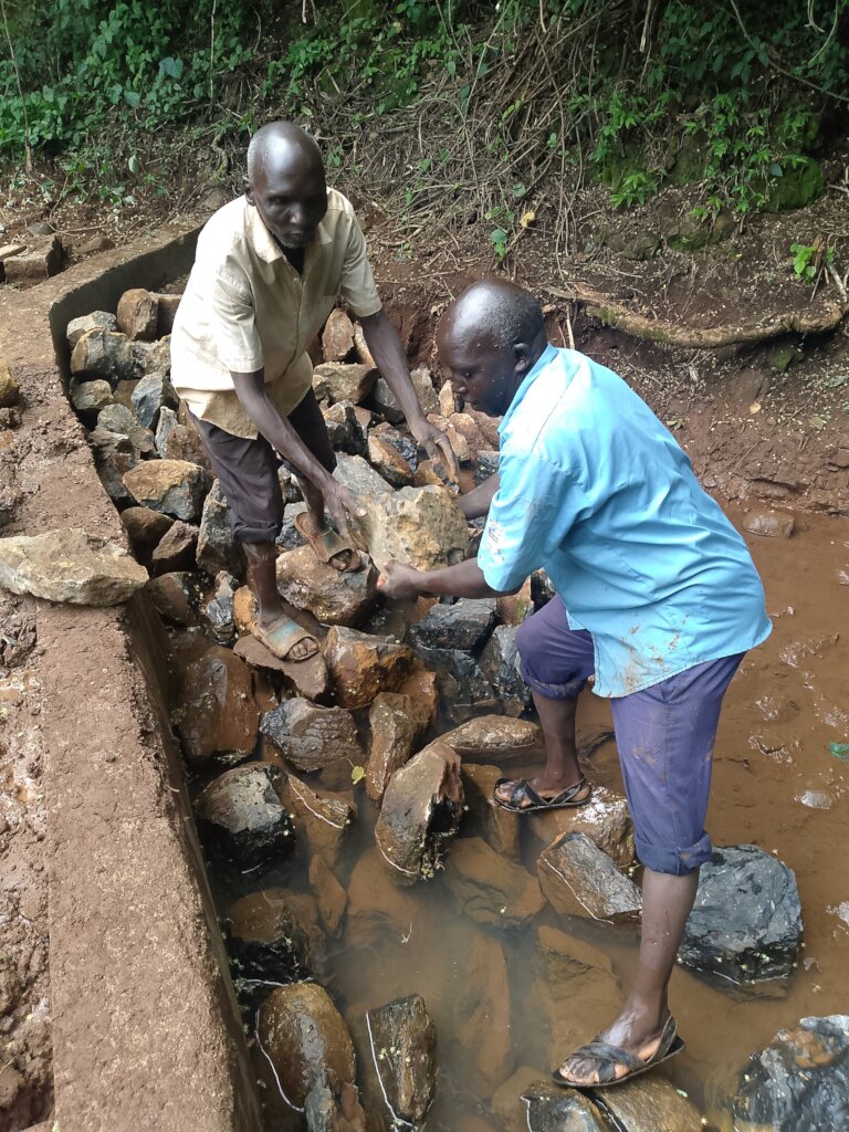 Clean water Kenyan families when Every Drop Counts