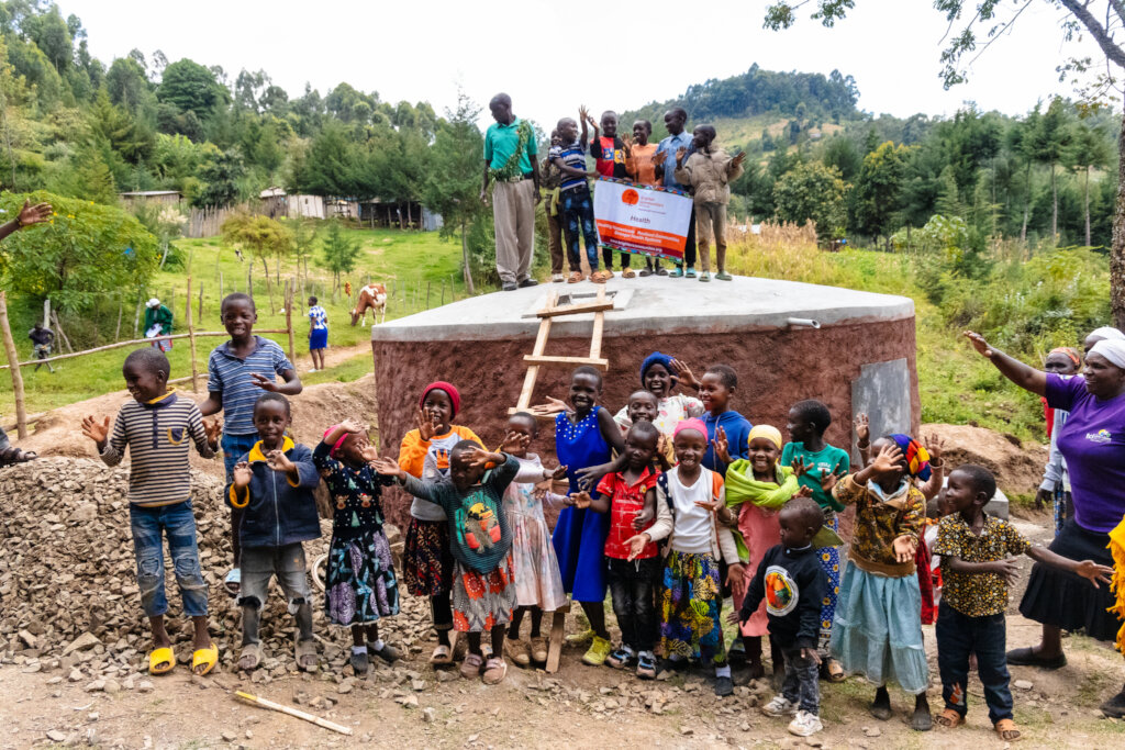 Clean water Kenyan families when Every Drop Counts