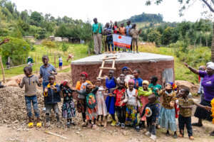 Clean water Kenyan families when Every Drop Counts