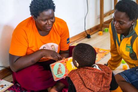 A simple assistive device changes a child's life