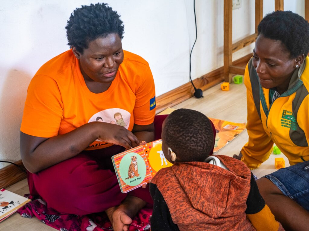 A simple assistive device changes a child's life