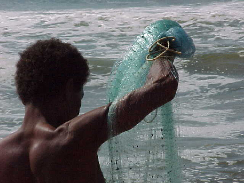 Fishing in Manialtepec