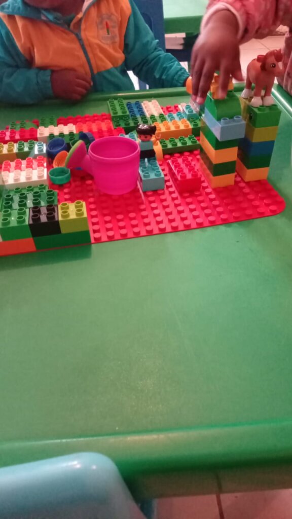 Using Lego in Thobeka's classroom