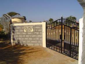 The front gate donated by Wooton H.S.