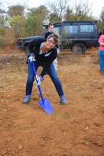 Laura Digging Holes!