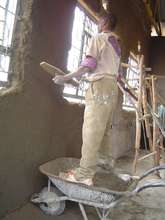 More plastering.