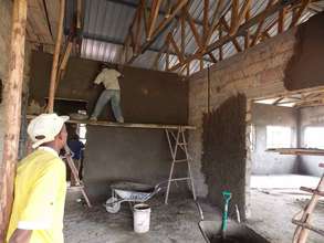 The team is working hard.