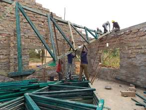 The roof trellis