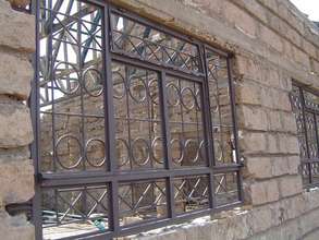 An installed window