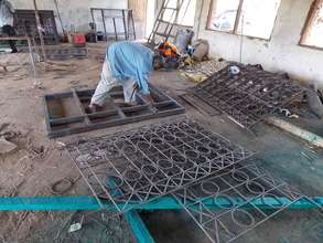 The window grates
