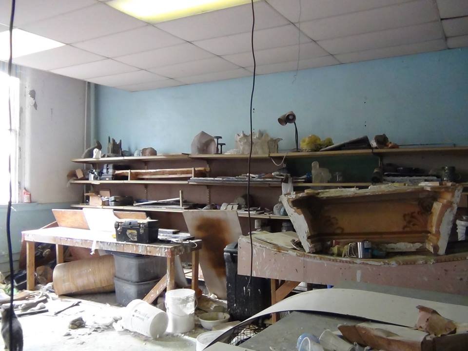 The artists' studio that became a cat colony