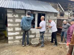 Enclosing the kitchen area