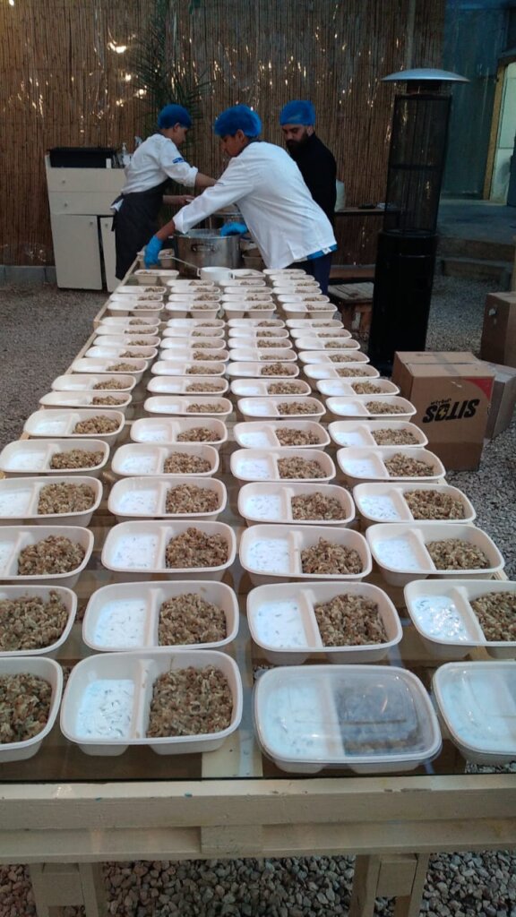 Emergency Meal Assistance for Displaced Families