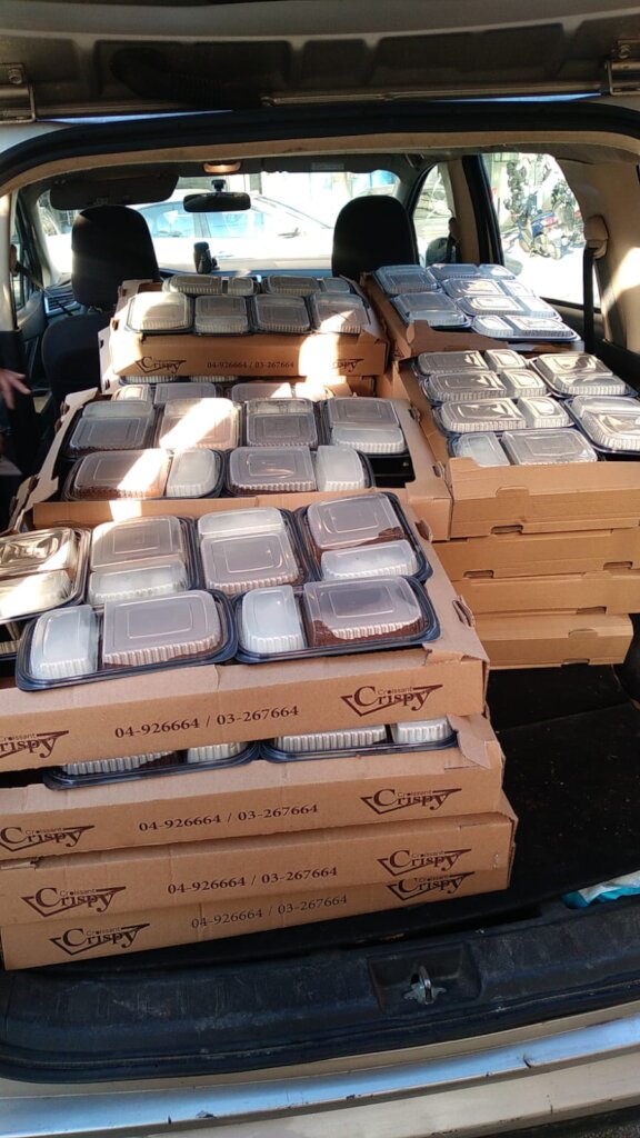 Emergency Meal Assistance for Displaced Families