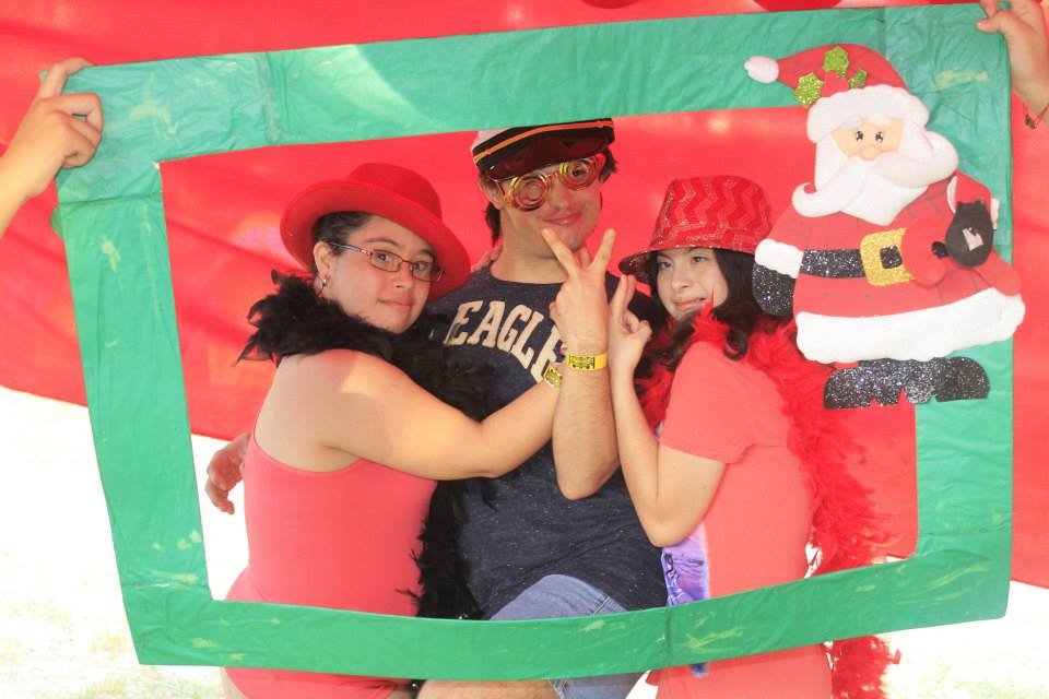 Cabina fotografica de navidad