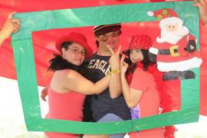 Cabina fotografica de navidad