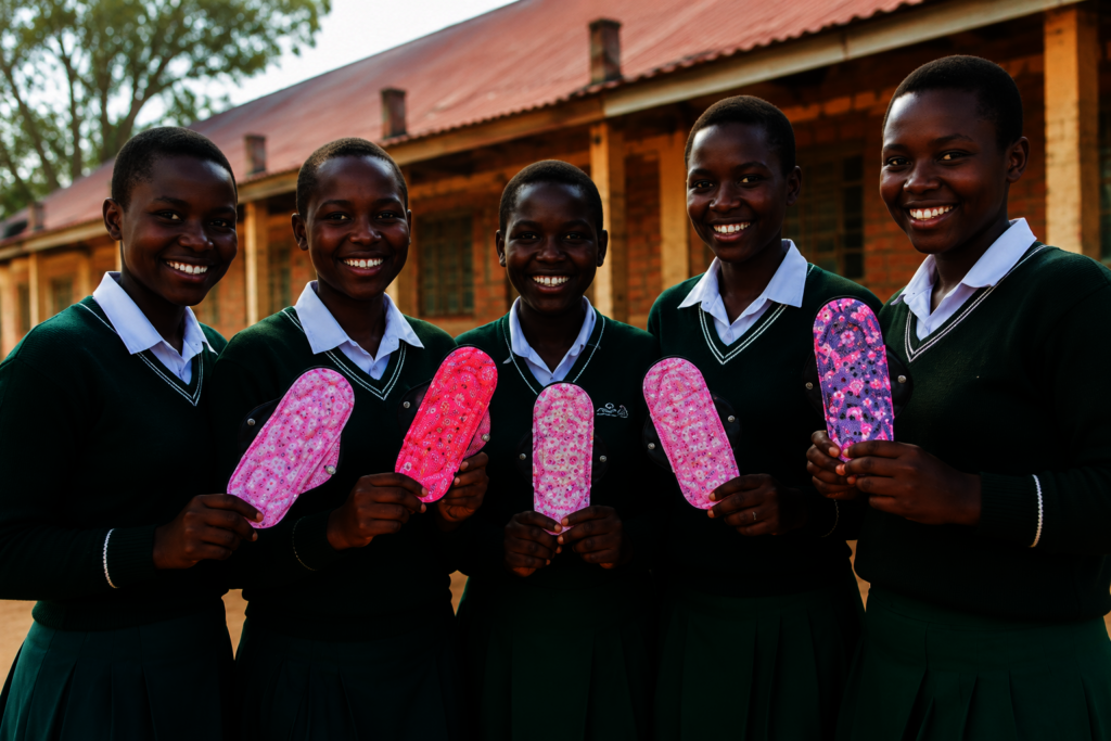 PROVIDE REUSABLE SANITARY PADS TO SCHOOL GIRLS