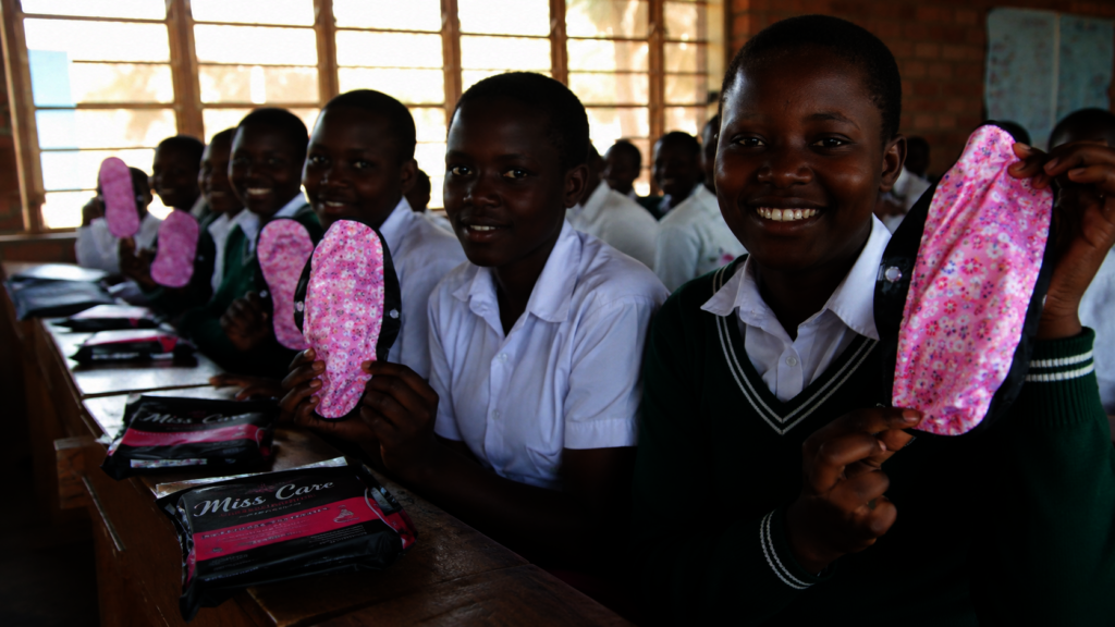 PROVIDE REUSABLE SANITARY PADS TO SCHOOL GIRLS