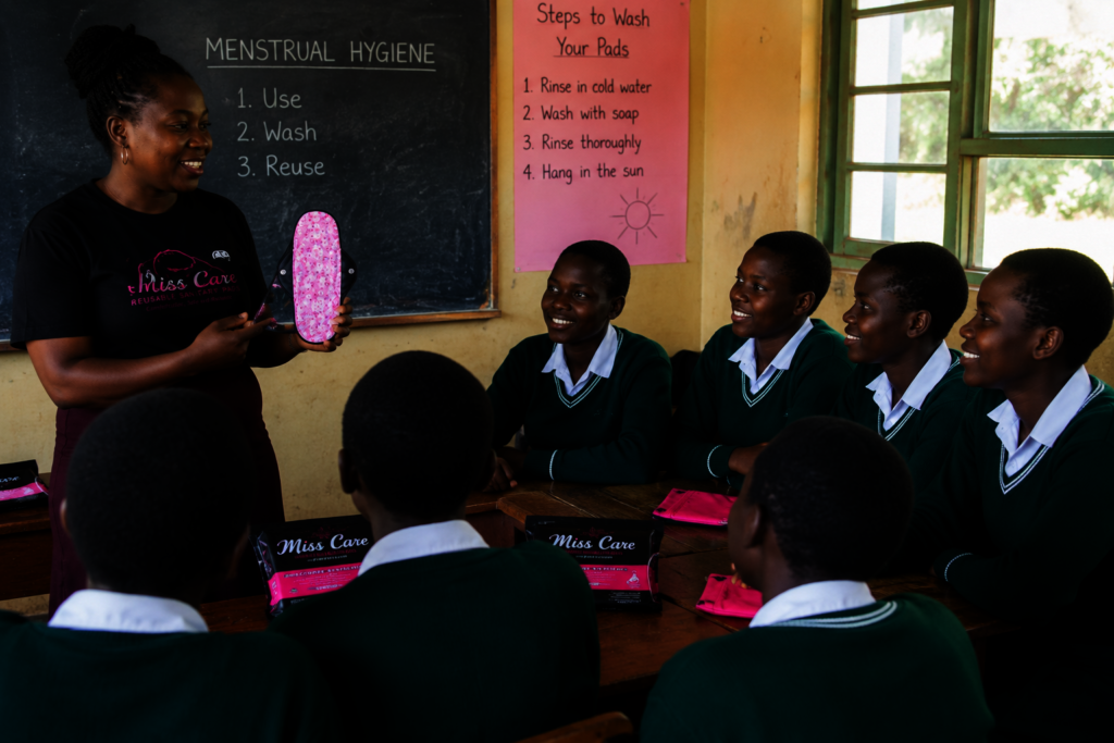 PROVIDE REUSABLE SANITARY PADS TO SCHOOL GIRLS