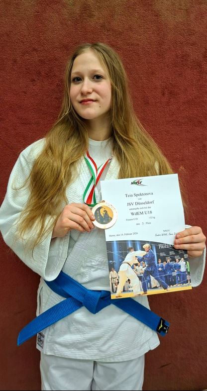 Teia Spektorova - Bronze medal at the West German