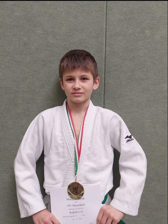 West German U15 Champion Maksim Borsuk