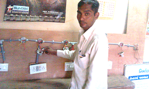 Paras Parmar (Beneficiary of Electrician Batch)