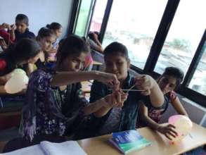 Activities conducted in Amit School