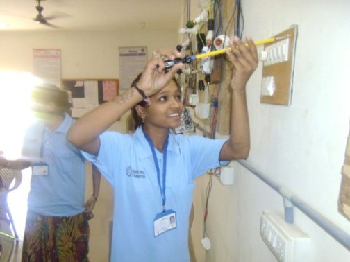 Asha Parmar (Name Changed) Women Electritian Batch