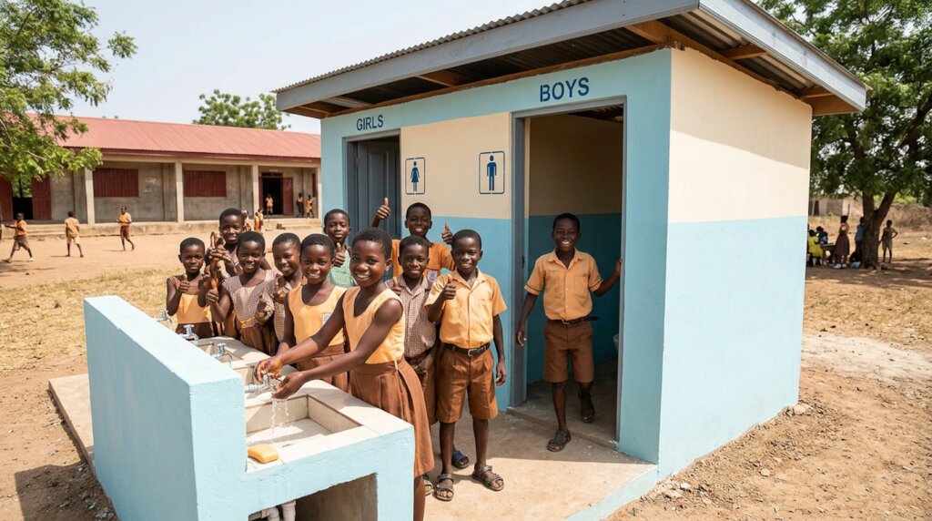 Build Sanitation in Schools