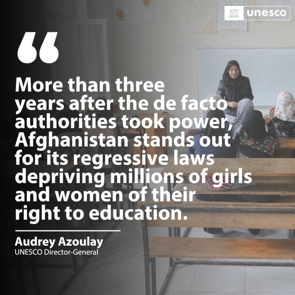 Bring Afghan Girls Back to School