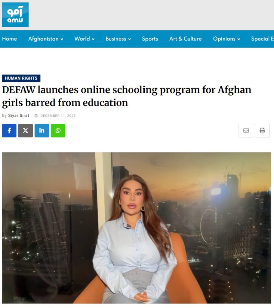 Bring Afghan Girls Back to School