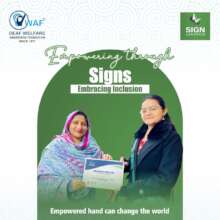 Empowering Deaf Inclusion Through Signs Training