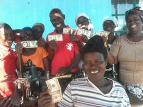 Women Ecstatic To Receive $100 For The Project