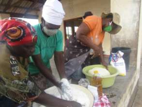 Women Who Participate in the Bakery Project
