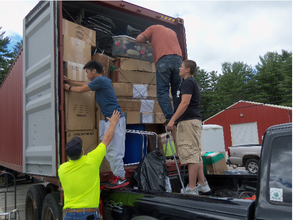 Shipment of much needed items sent to Zimbabwe