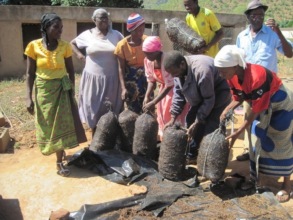 Women Participating In Mushroom Project