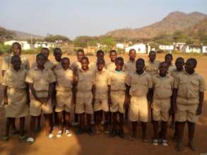 Some Of The Scouts Wearing The Uniforms