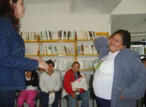 One of the workshops participants in this program