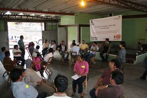 Training workshop with teachers