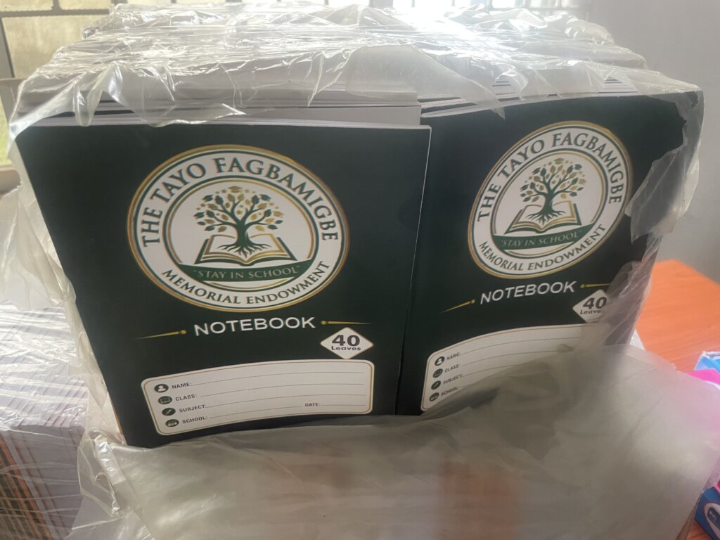 TAYO FAGBAMIGBE SCHOOL SUPPORTS