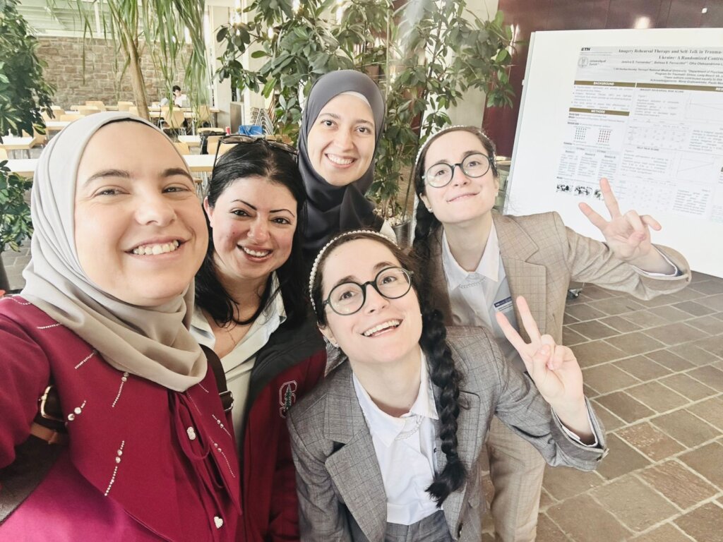 WSI researchers at a conference