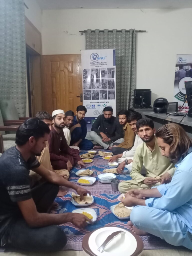Sponsor Meals for Vulnerable Deaf Students of DWAF